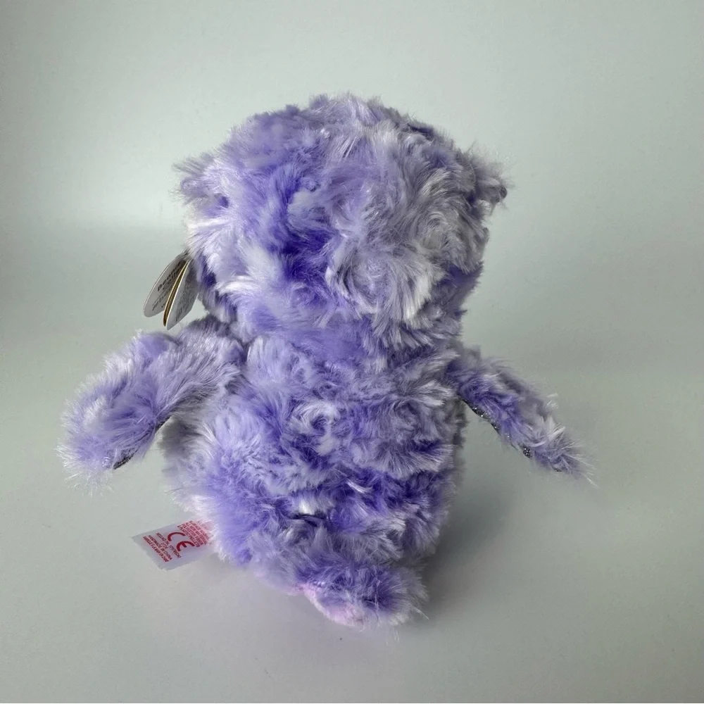 Ty Beanie Boos Owlivia the Purple Owl 5”